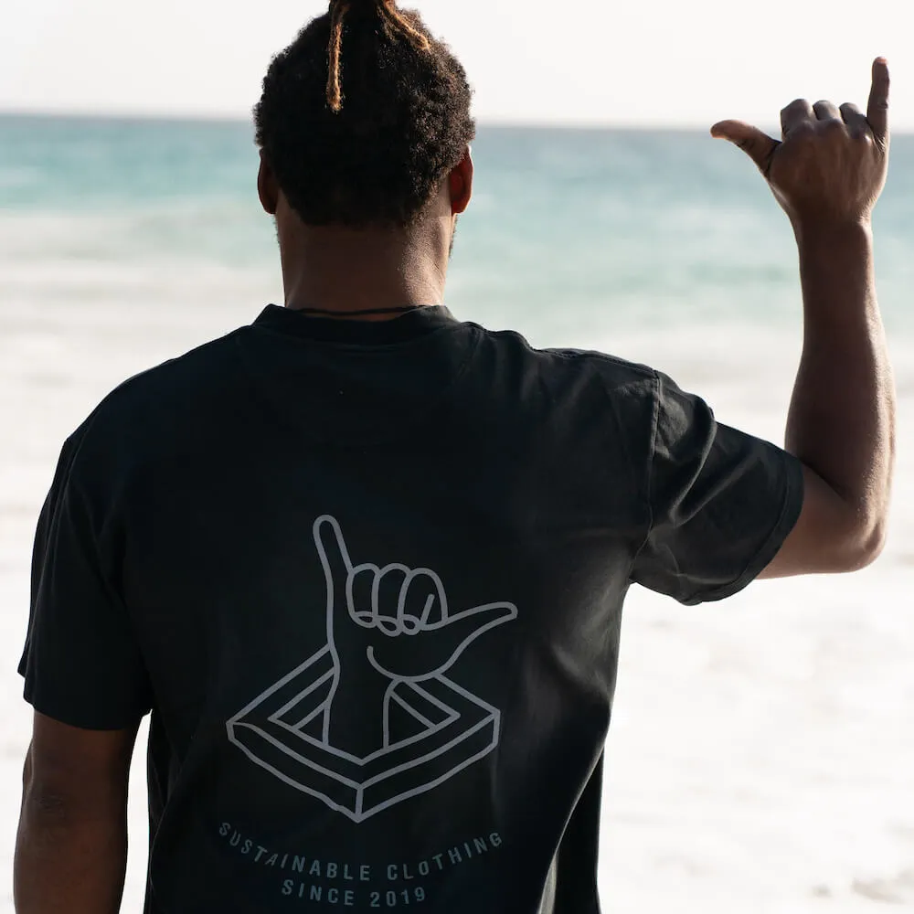 T-Shirt Black Shaka sold by Ivalo.com product image thumbnail 4