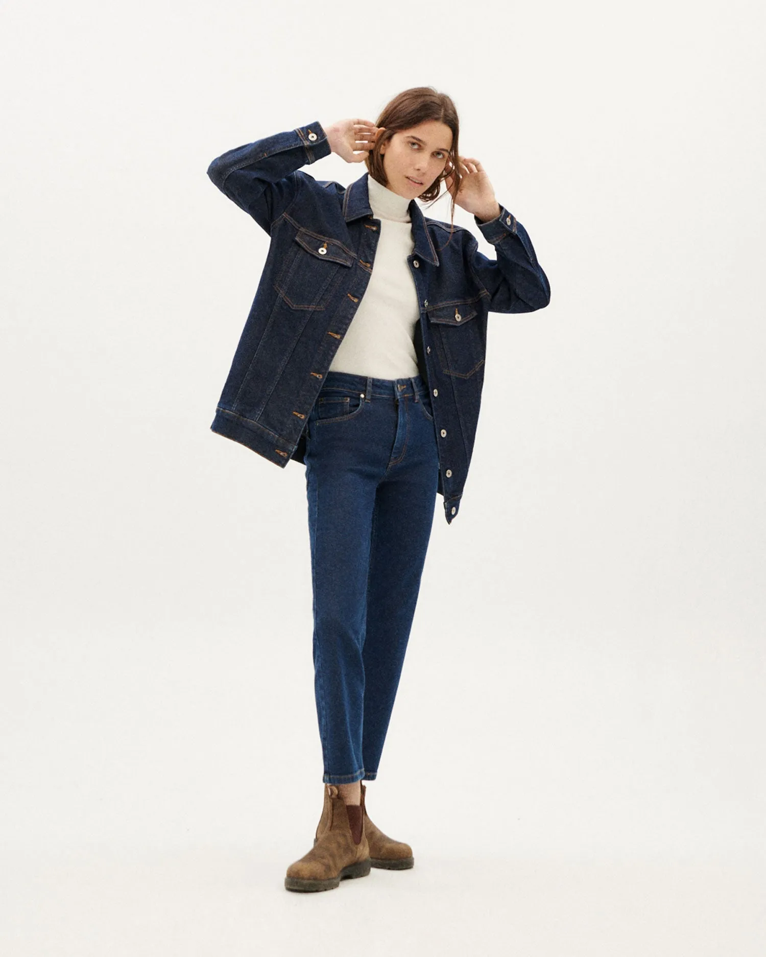 Phoebe Denim Jacket Dark Blue sold by Ivalo.com product image thumbnail 3