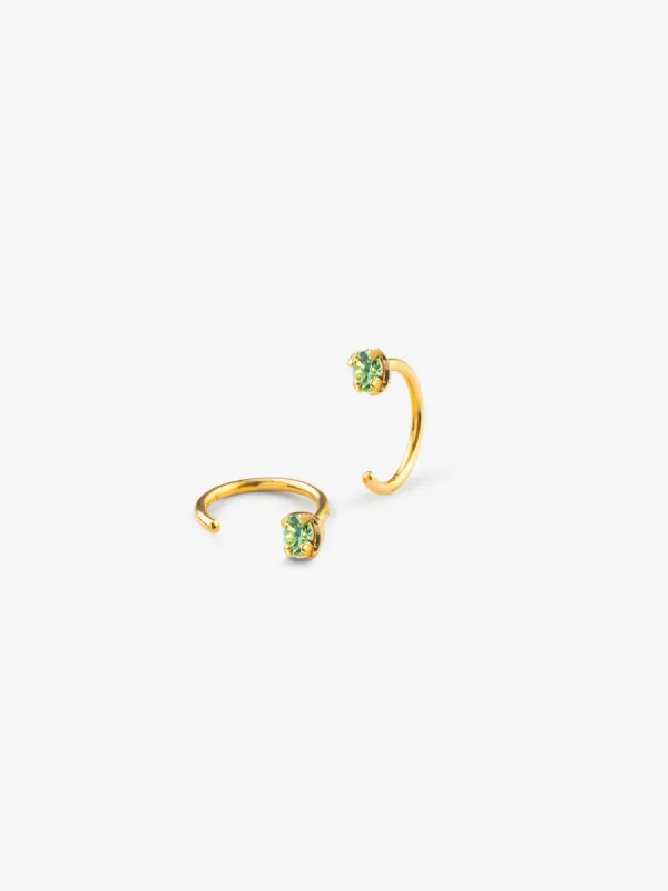 Dimitri Earrings Green sold by Ivalo.com