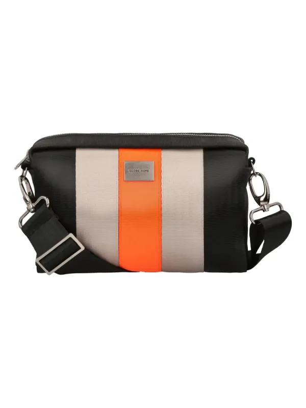 Kaste Stripe Crossbody Bag Black/Orange sold by Ivalo.com