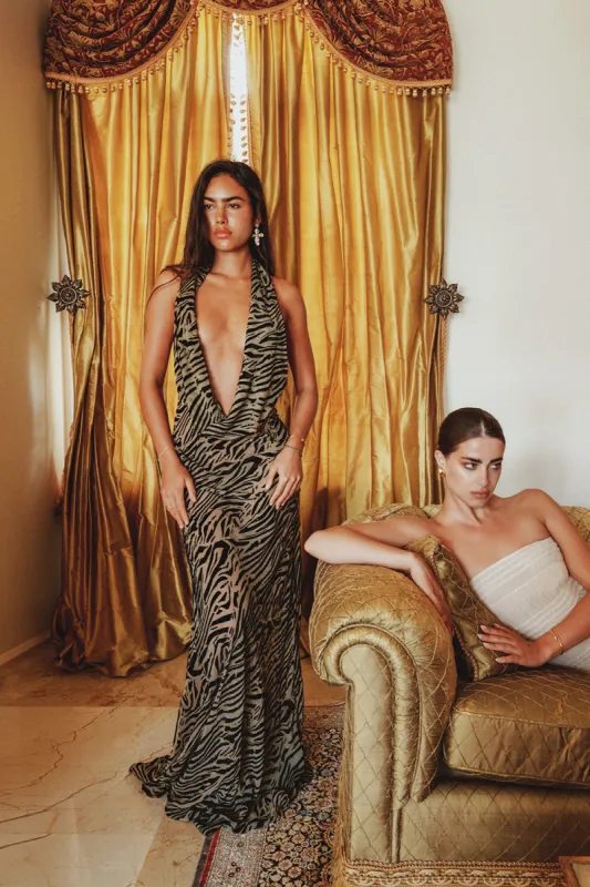 Mona Dress - Zebra sold by JANTHEE