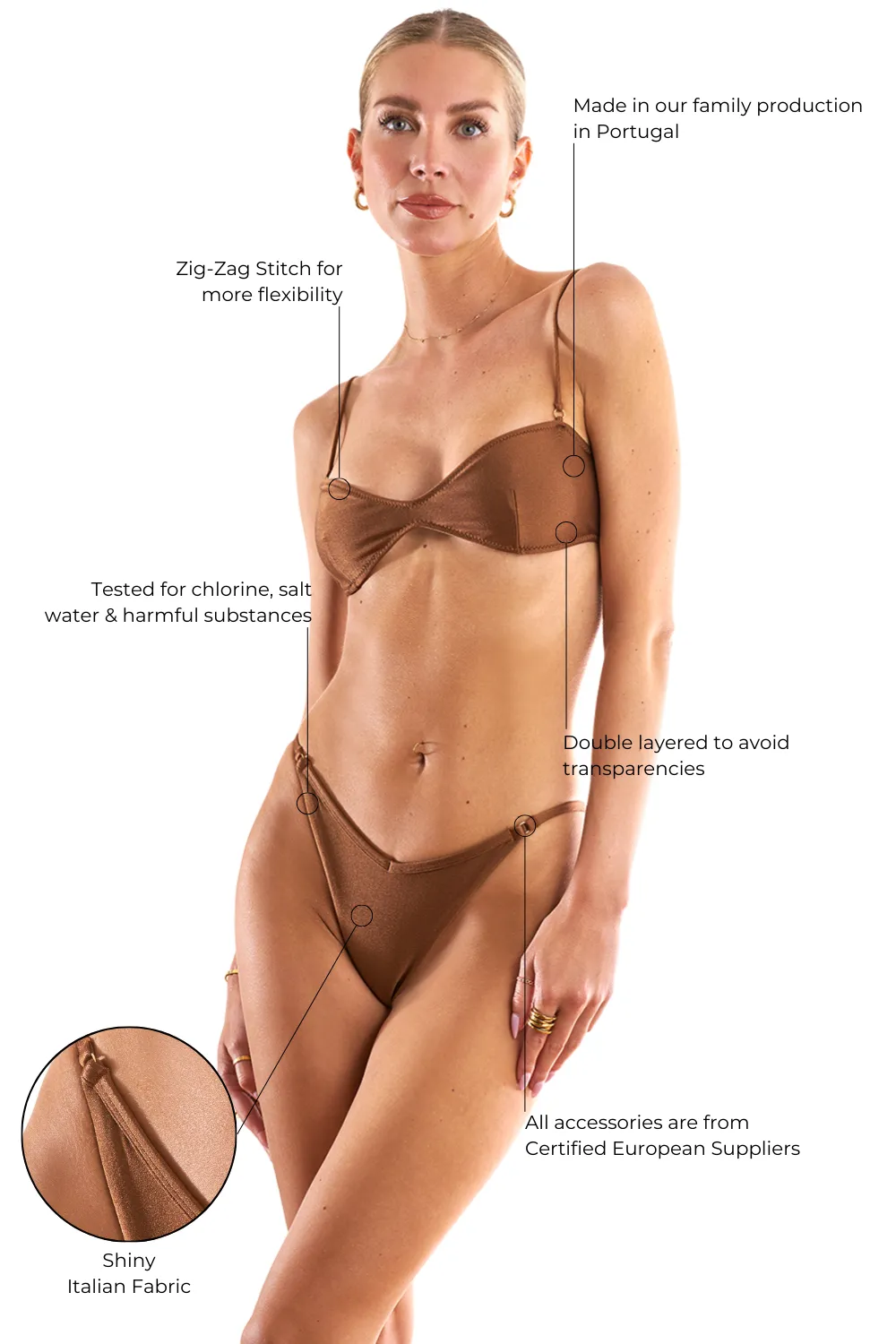 Freya Bottom - Espresso sold by JANTHEE product image thumbnail 4