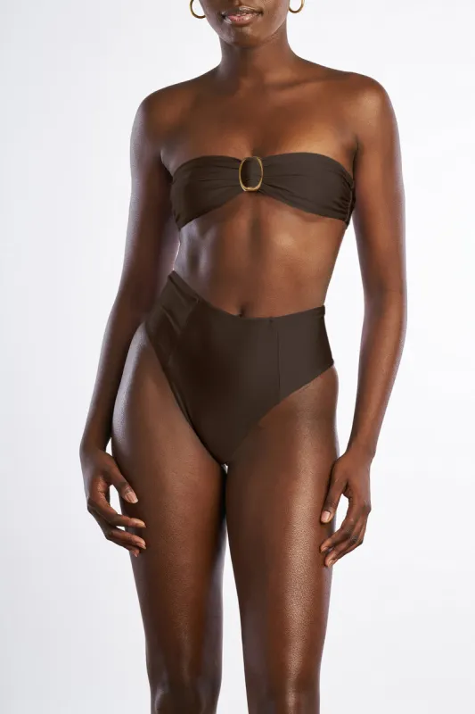 Rochelle Top - Mocha sold by JANTHEE