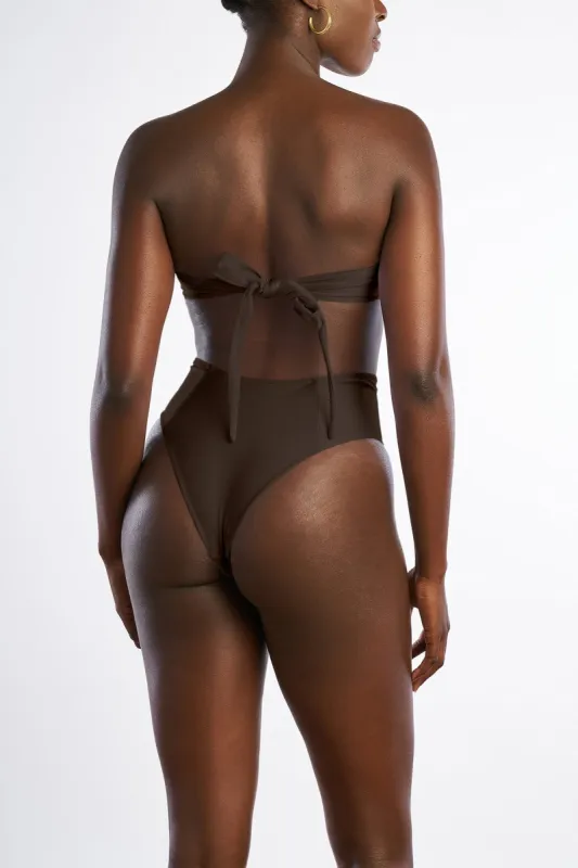 Maya Bottom - Mocha sold by JANTHEE