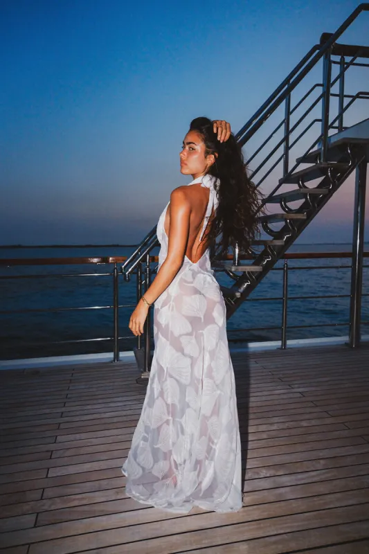 Mona Dress - Swan sold by JANTHEE