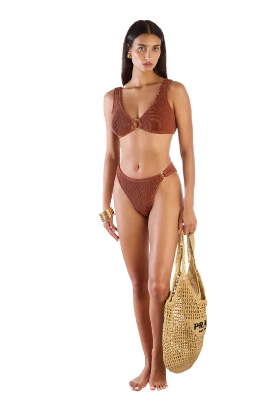 Rana Top - Sepia sold by JANTHEE