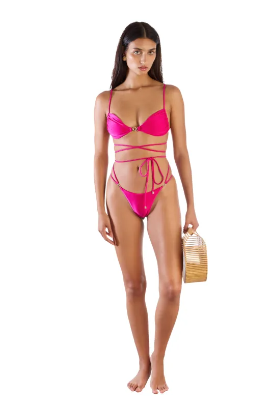 Mary Top - Fuchsia sold by JANTHEE