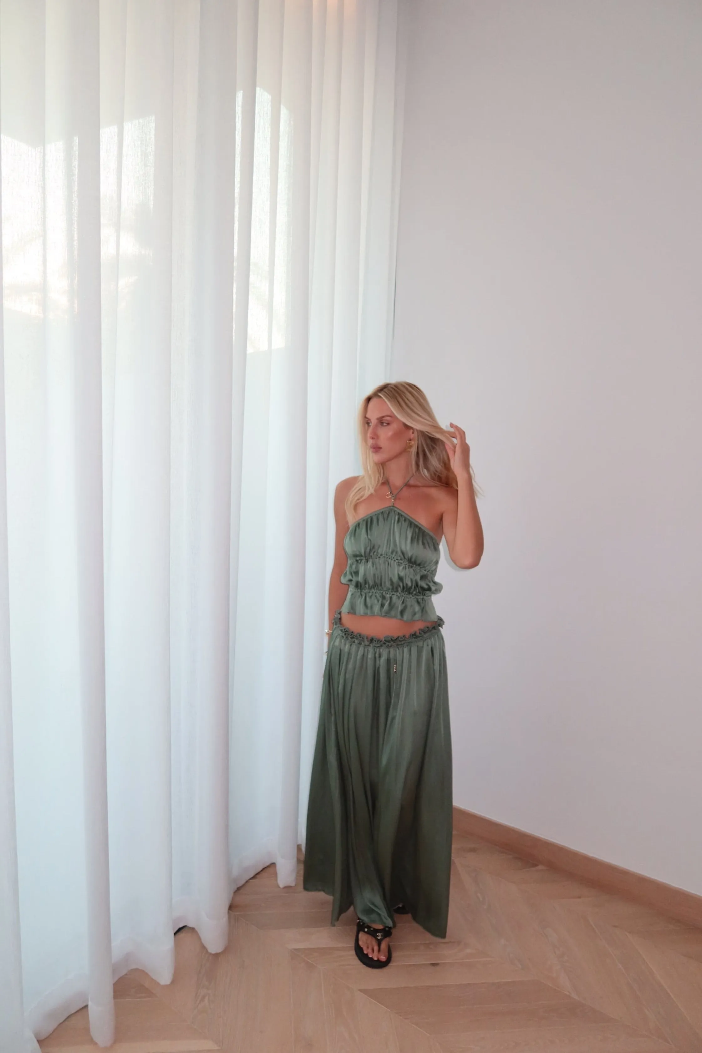 Eva Top - Mint sold by JANTHEE