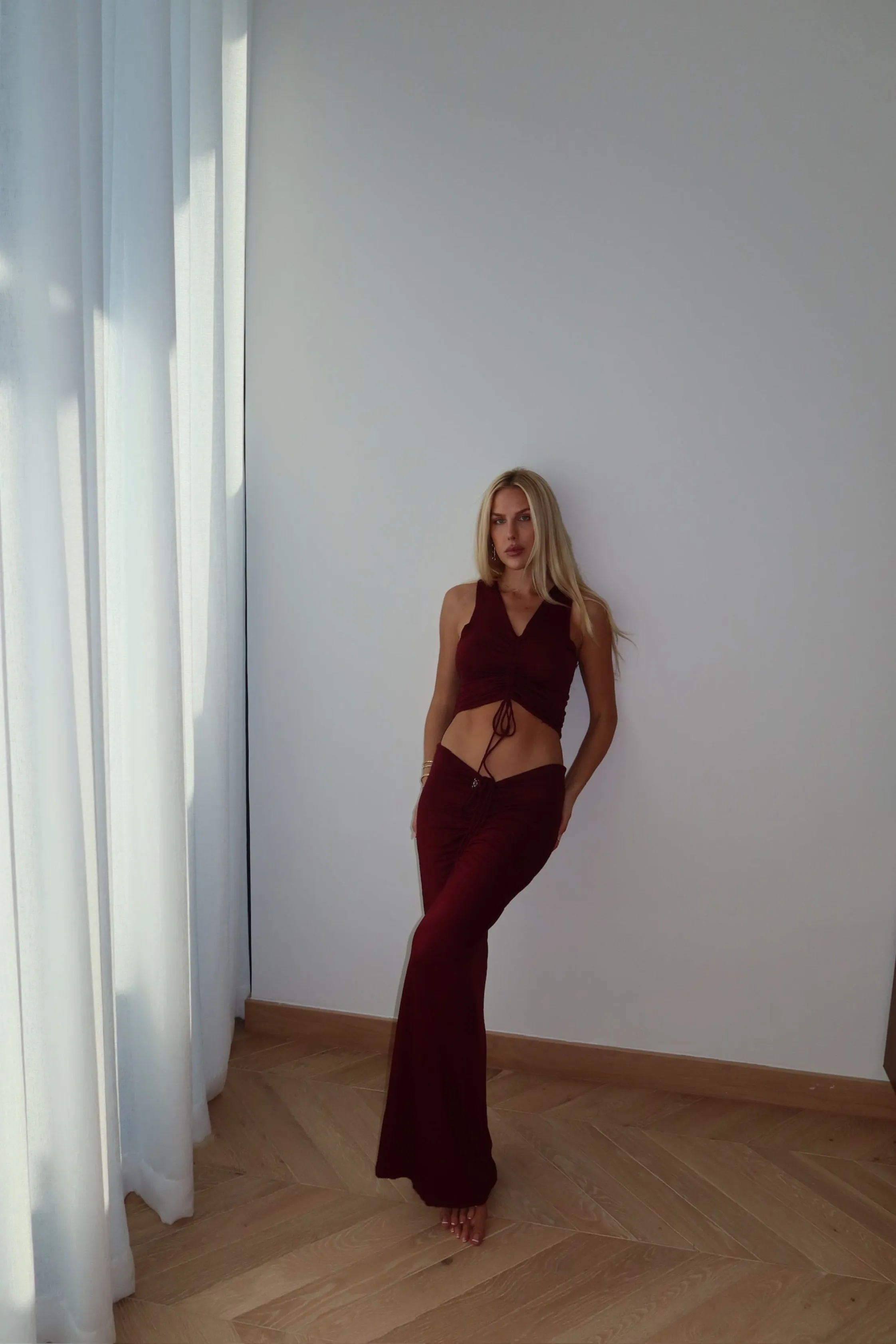 Hayden Top - Raspberry sold by JANTHEE