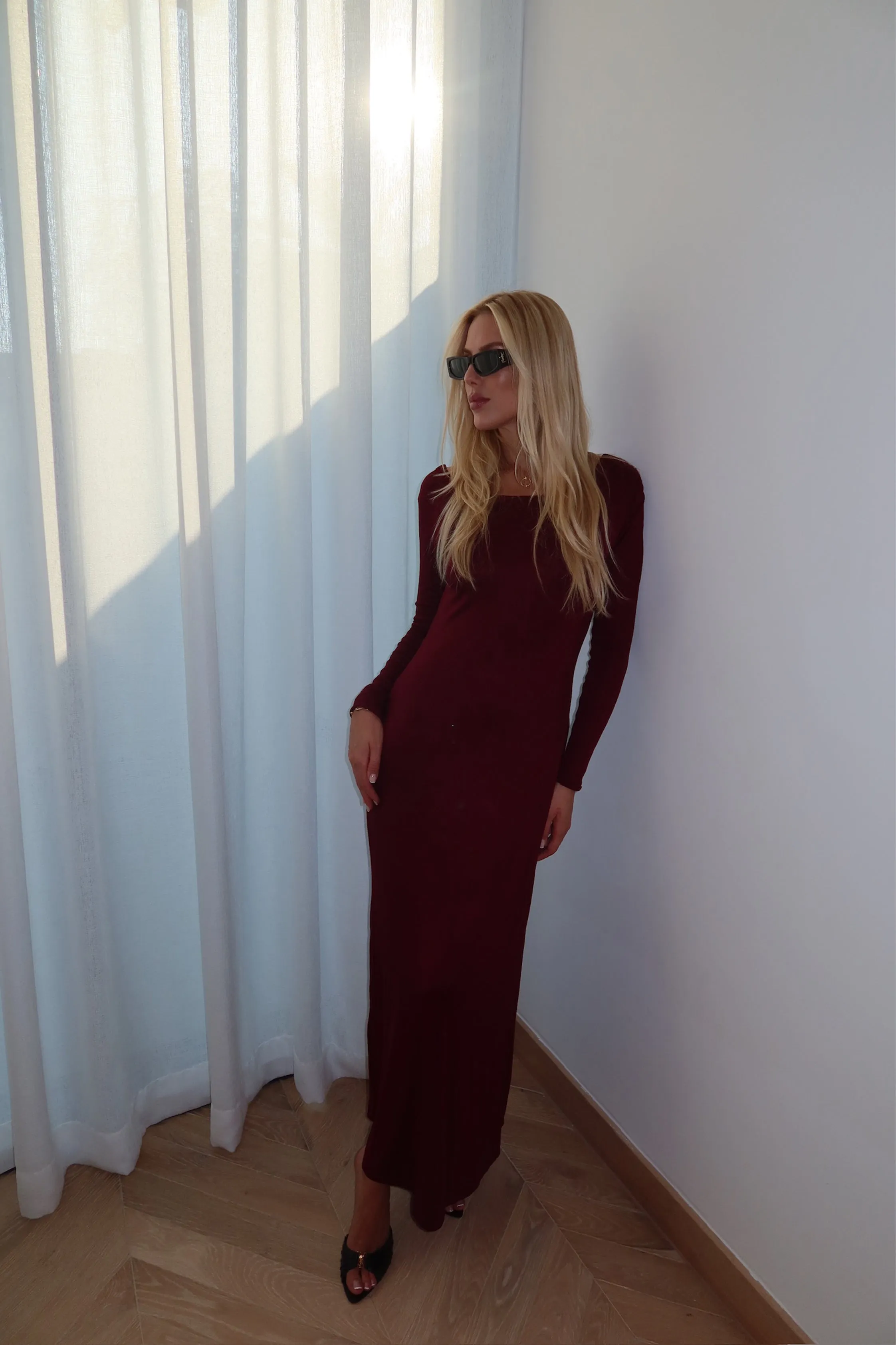 Sazwa Dress - Raspberry sold by JANTHEE product image thumbnail 3