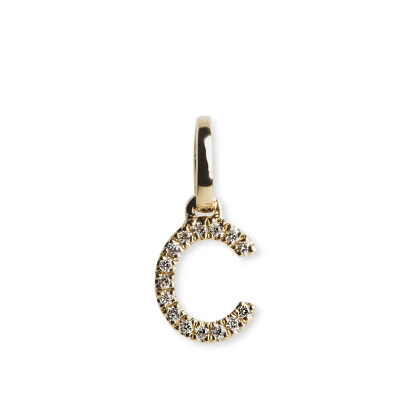 Letter Pendant with Diamonds sold by Jane Koenig