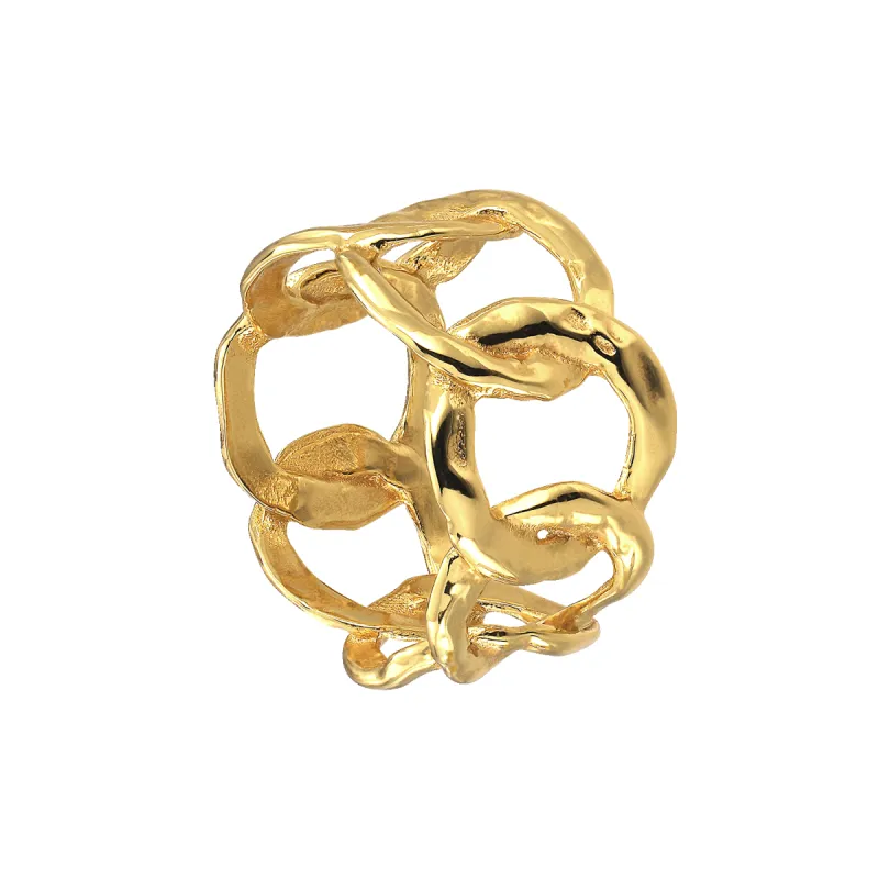 Big Space Link Ring sold by Jane Koenig