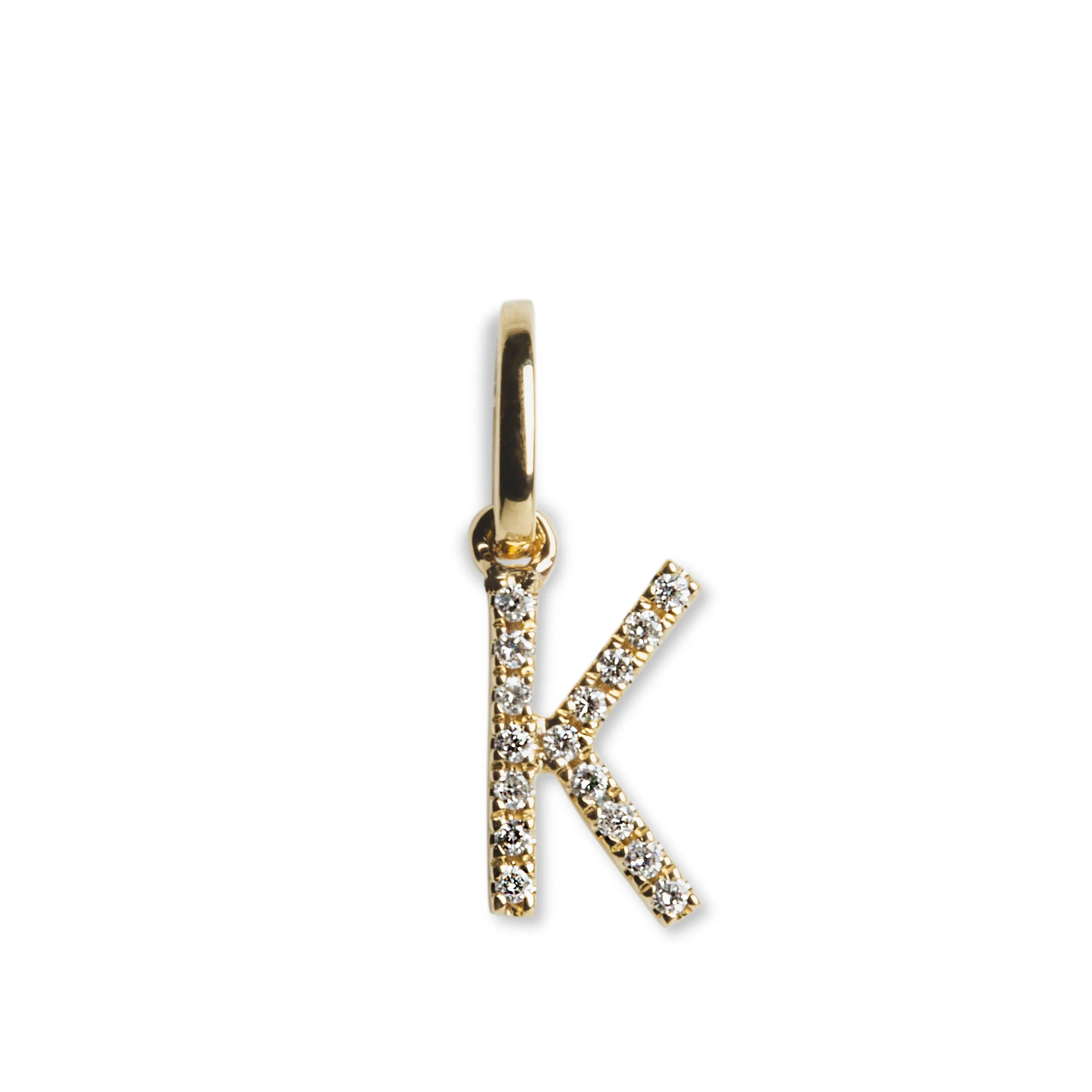 Letter Pendant with Diamonds sold by Jane Koenig
