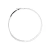 Diamond Hoops LARGE Ø 44,5 mm Hvid sold by Jane Koenig