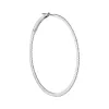 Diamond Hoops LARGE Ø 44,5 mm Hvid sold by Jane Koenig