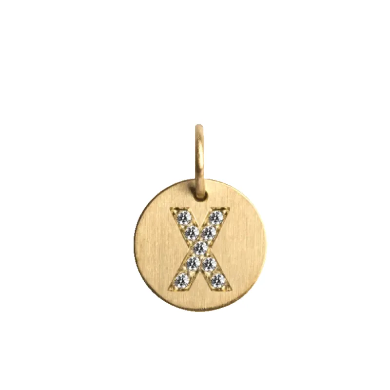 Lovetag Pendant with Diamonds X sold by Jane Koenig