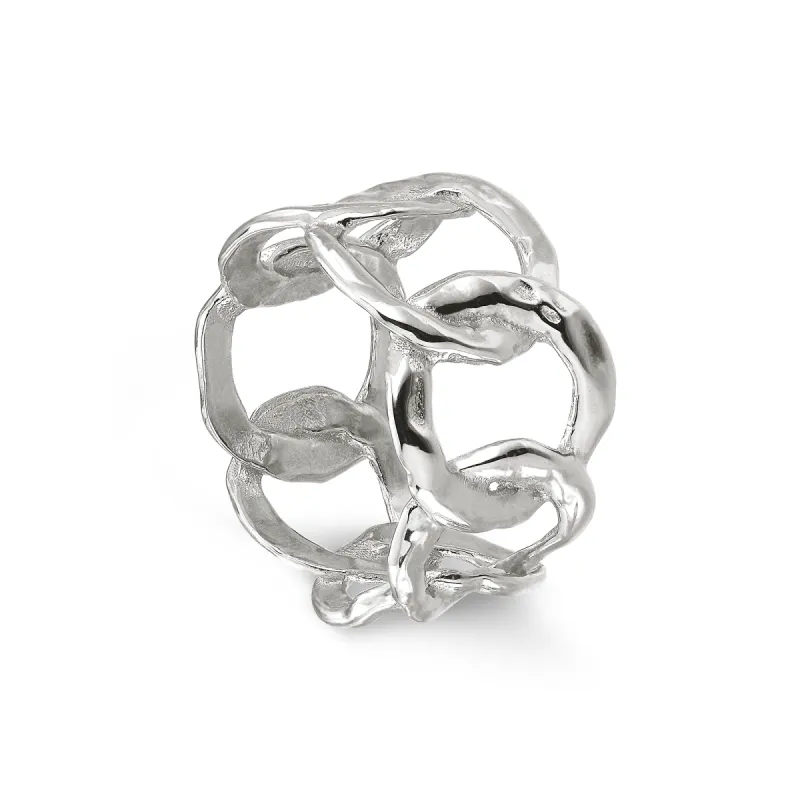 Big Space Link Ring sold by Jane Koenig
