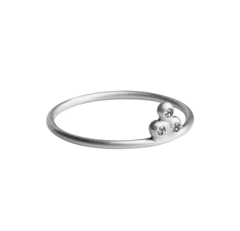 Diamond Temple Ring made by Jane Koenig