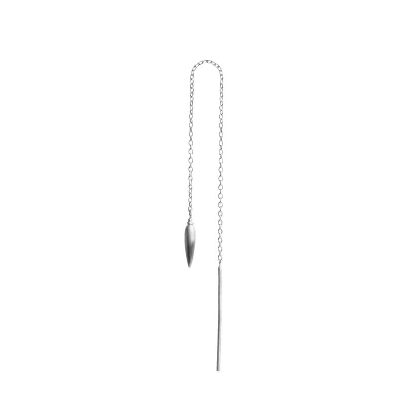 Chain Earring with Weight sold by Jane Koenig