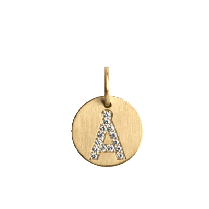 Lovetag Pendant with Diamonds Å sold by Jane Koenig