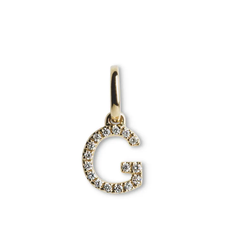 Letter Pendant with Diamonds sold by Jane Koenig