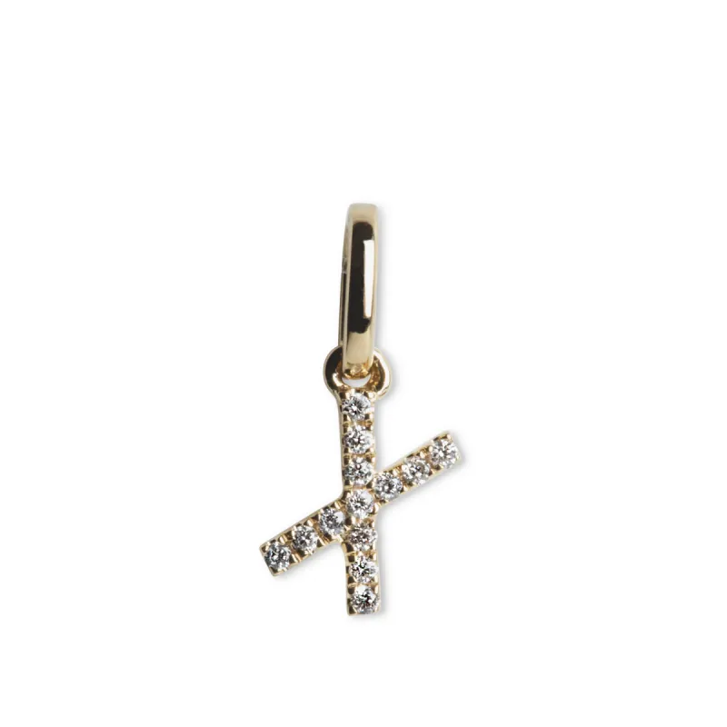 Letter Pendant with Diamonds sold by Jane Koenig