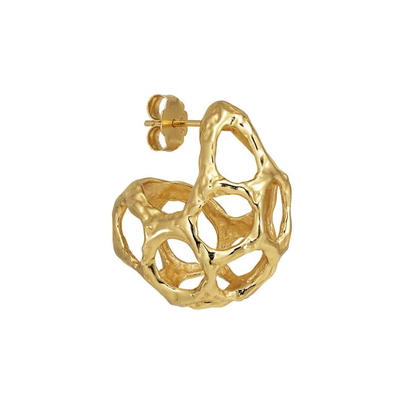 Chunky Space Earring sold by Jane Koenig
