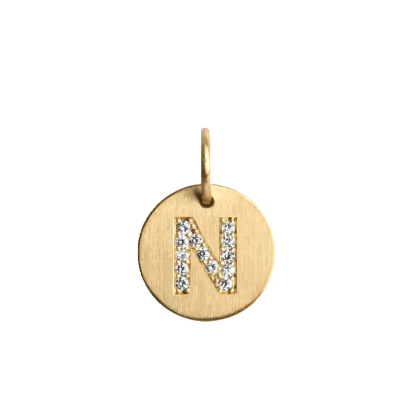 Lovetag Pendant with Diamonds N sold by Jane Koenig