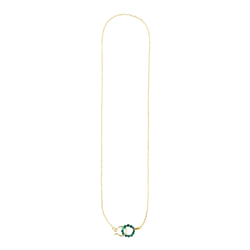 Bermuda Malachite Necklace sold by Jane Koenig