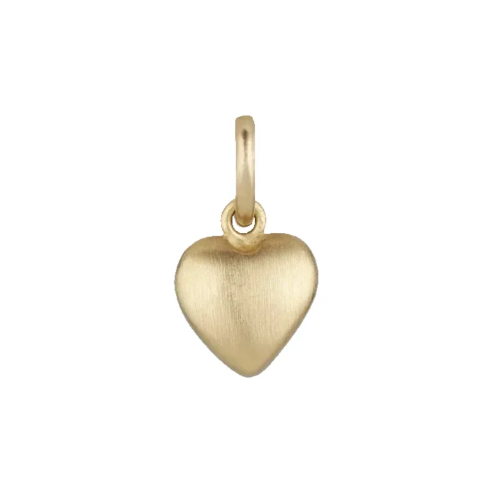 Small heart pendant in 14 karat gold sold by Jane Koenig