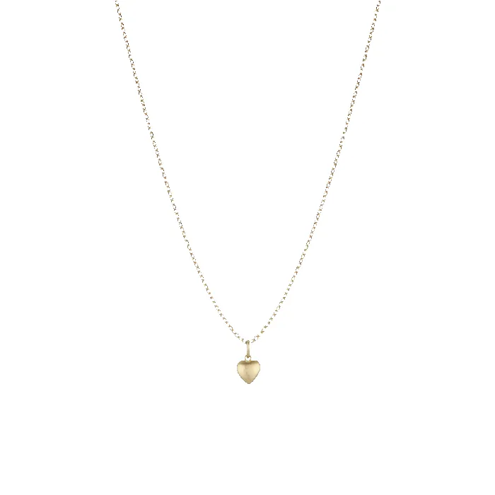 Small heart pendant in 14 karat gold sold by Jane Koenig product image thumbnail 2