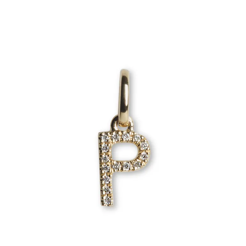 Letter Pendant with Diamonds sold by Jane Koenig