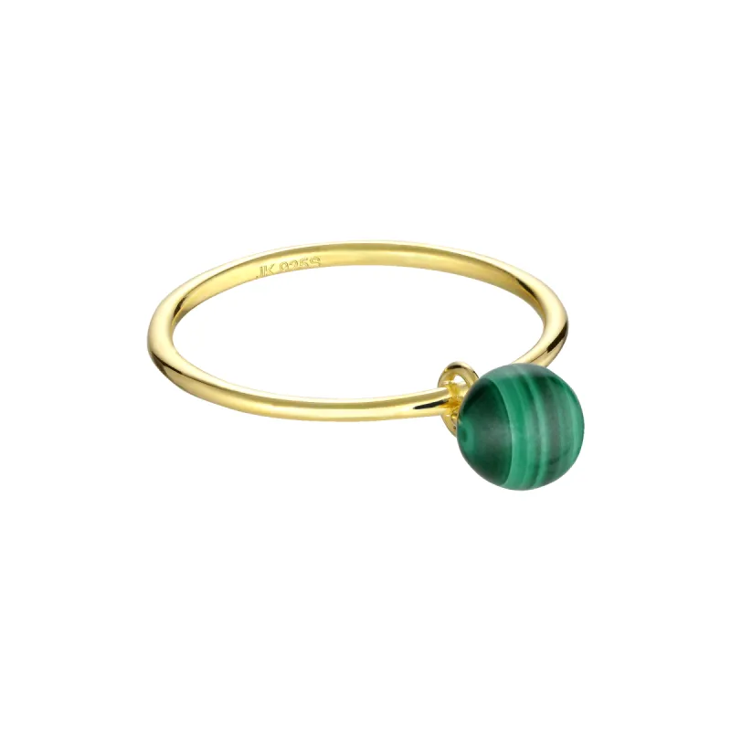 Bermuda Malachite Ring sold by Jane Koenig