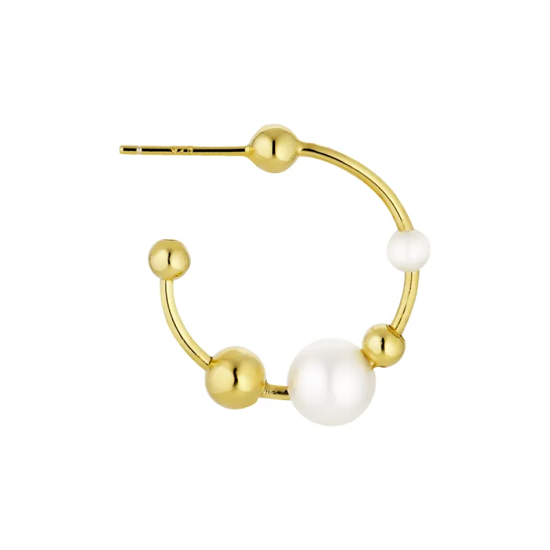 Atomic Pearl Hoop sold by Jane Koenig