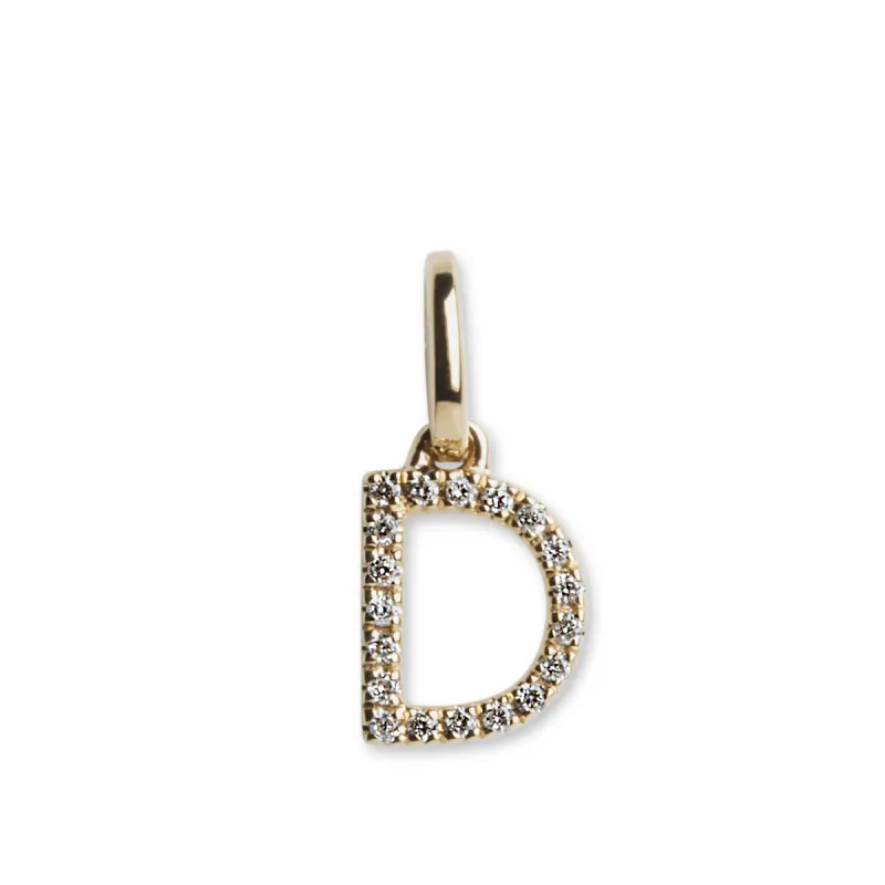 Letter Pendant with Diamonds sold by Jane Koenig