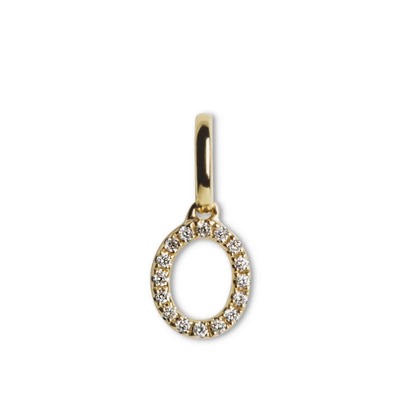 Letter Pendant with Diamonds sold by Jane Koenig