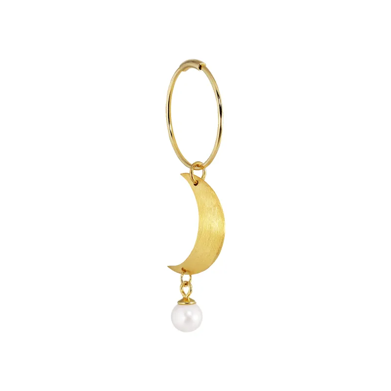 Half Moon Creole with pearl sold by Jane Koenig