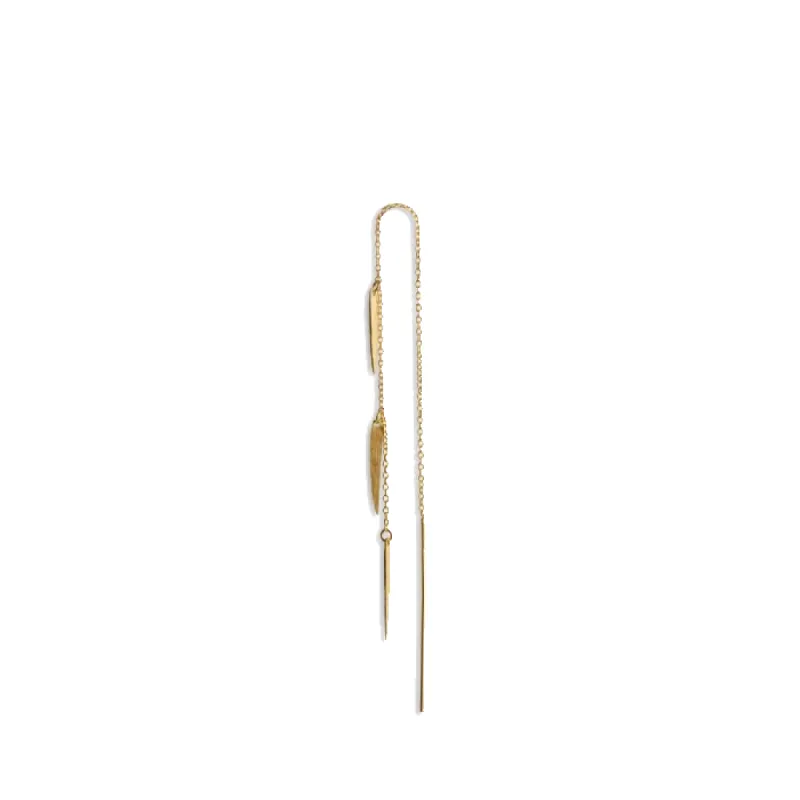 Chain Earring with 3 Spears sold by Jane Koenig