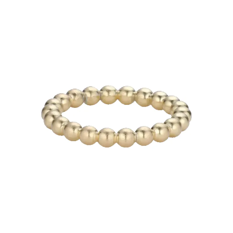 Stor Kuglering i 14 karat guld sold by Jane Koenig