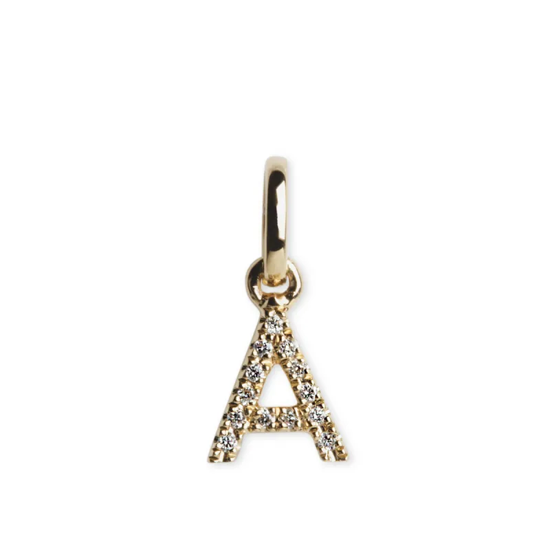 Letter Pendant with Diamonds sold by Jane Koenig