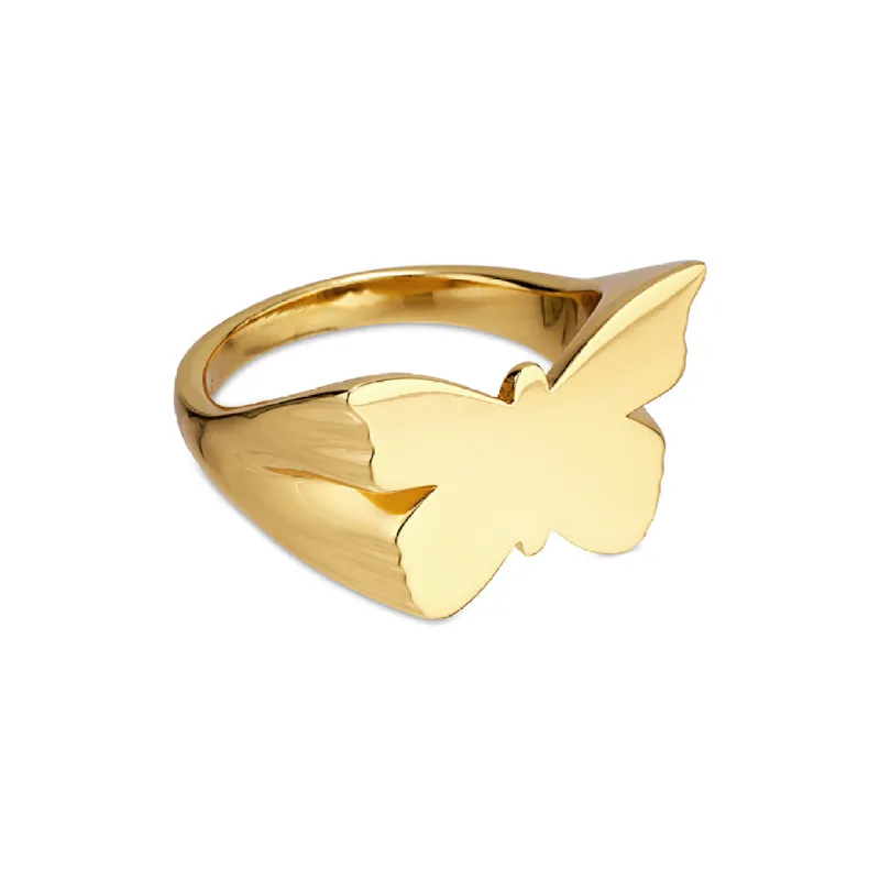 Butterfly Signet ring sold by Jane Koenig