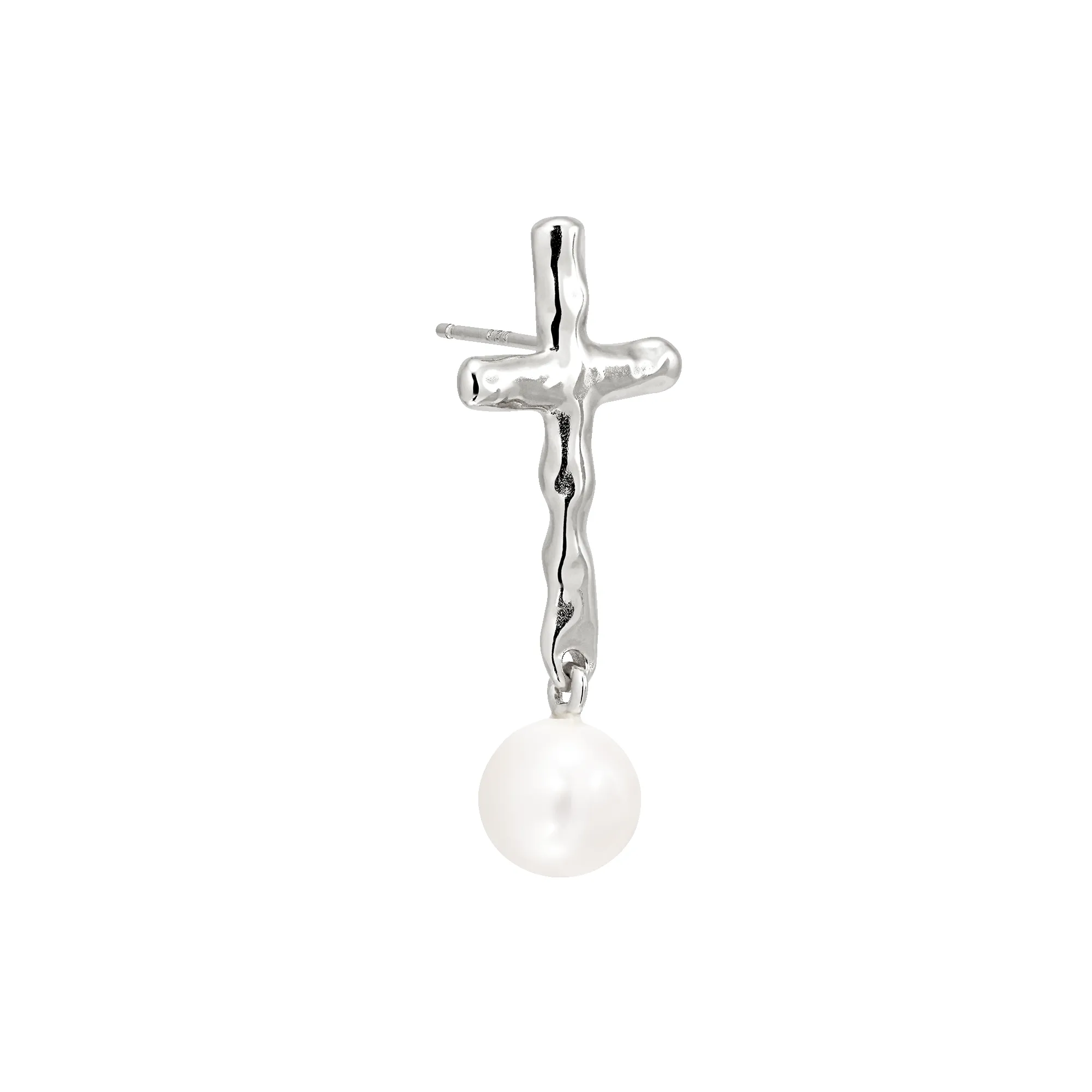 Mary Stud with pearl sold by Jane Koenig