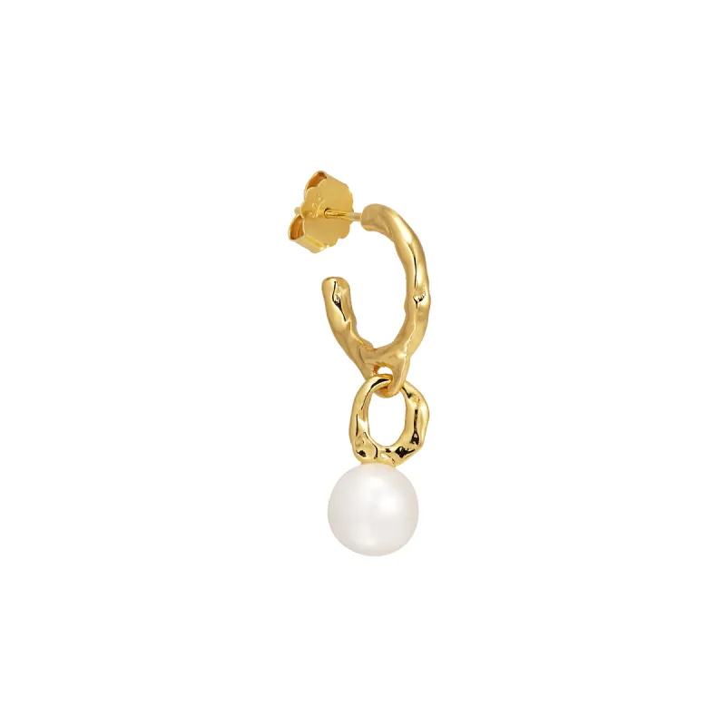 Mary Hoop with pearl drop sold by Jane Koenig