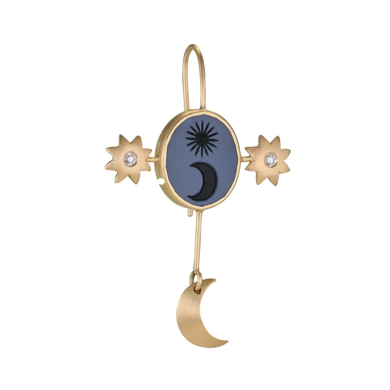 Blue Night Earrings sold by Jane Koenig