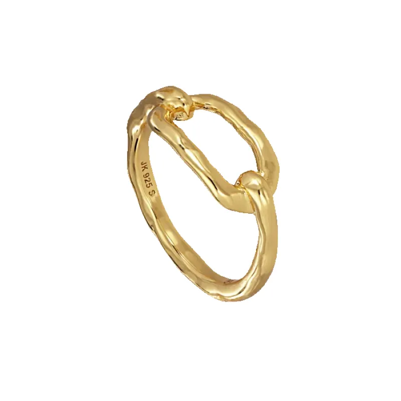 Small Space Link Ring sold by Jane Koenig