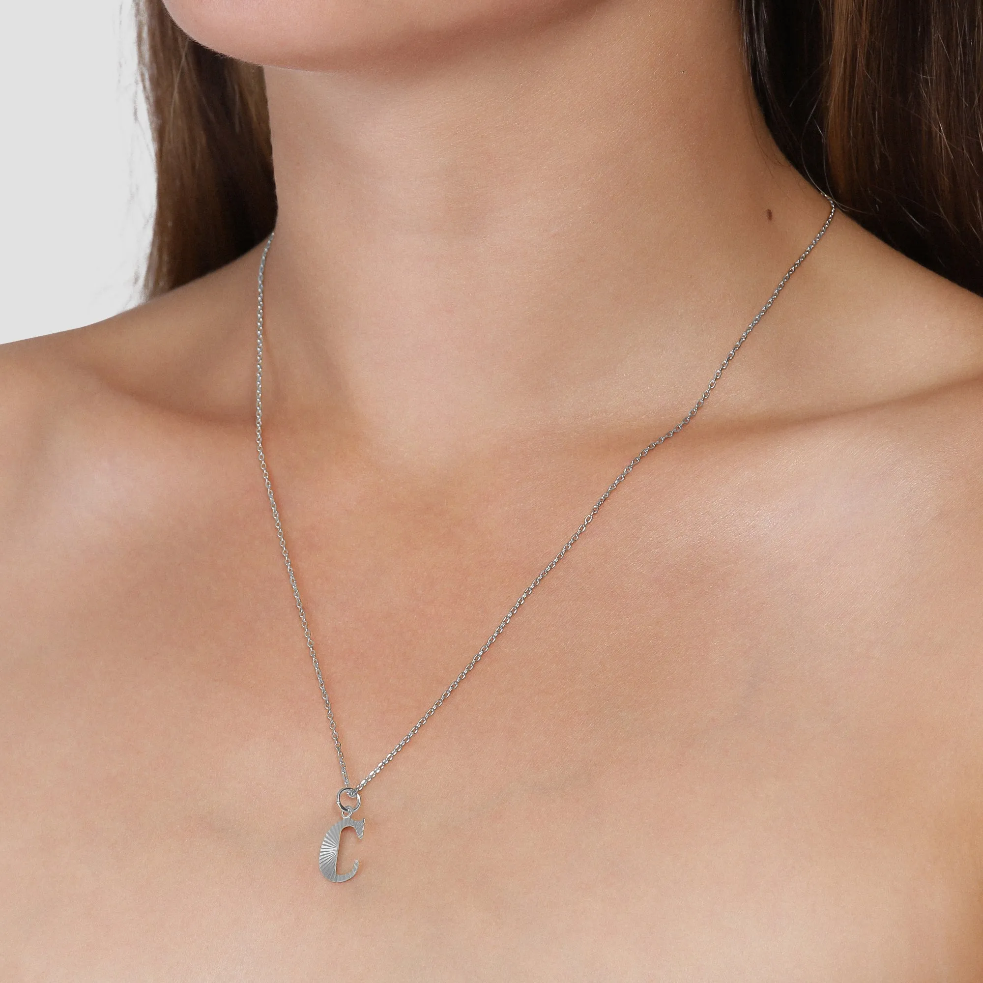 Reflection Letter pendant sold by Jane Koenig product image thumbnail 3