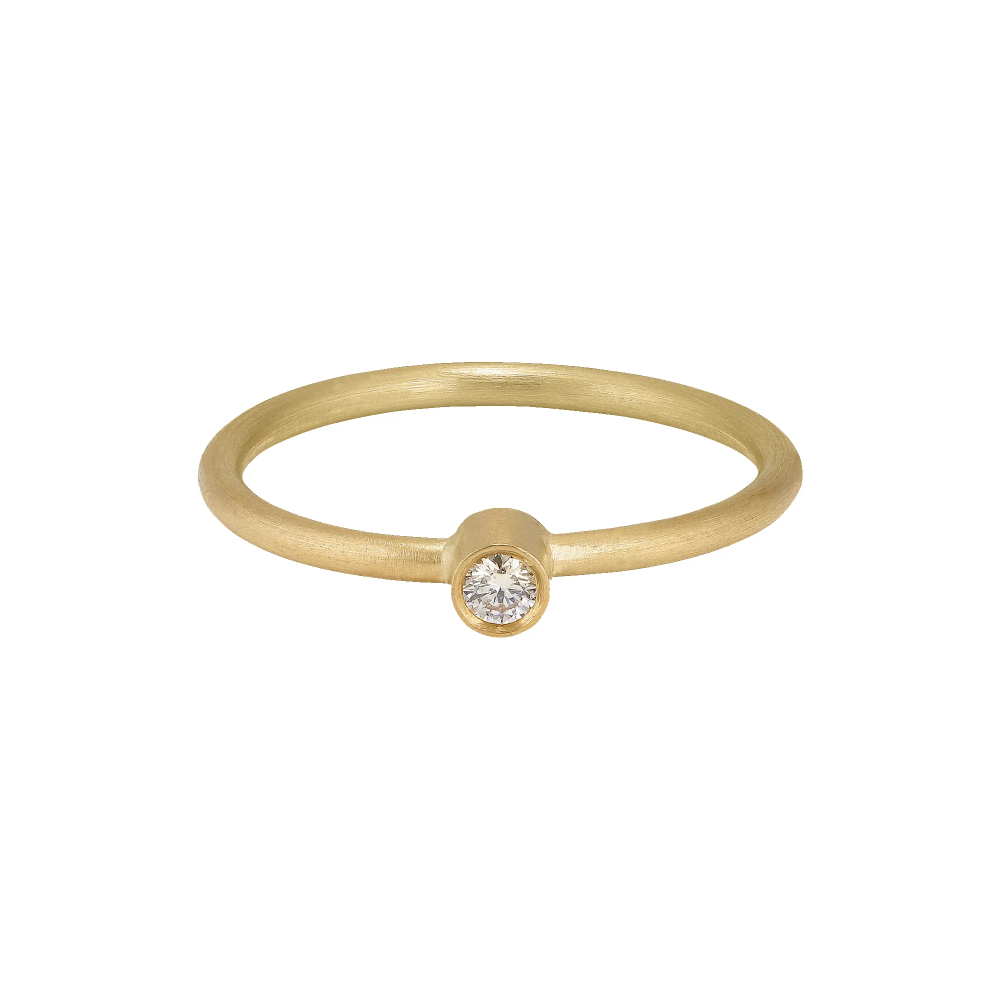 Prinsessering med rørfatning 0,05 ct sold by Jane Koenig