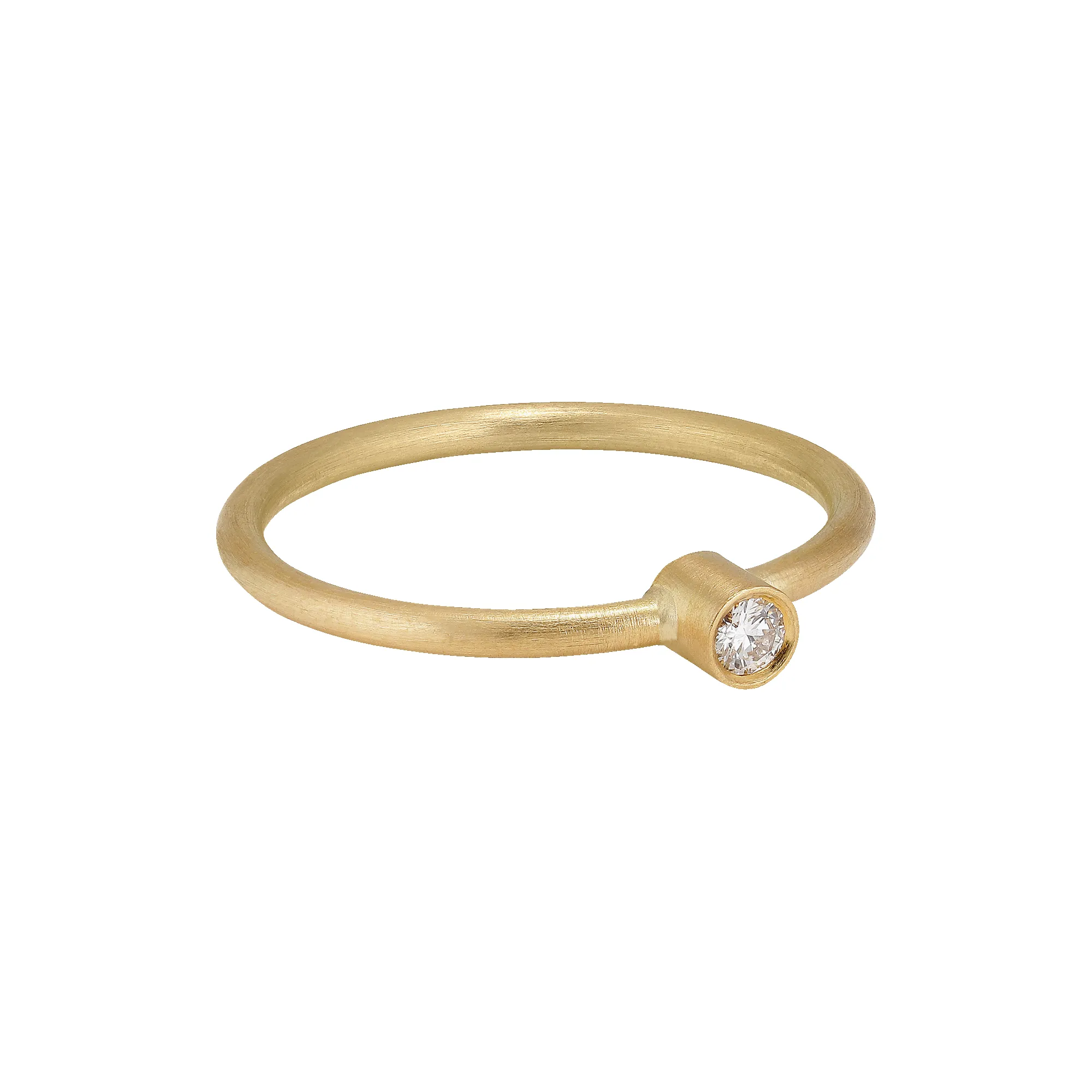 Prinsessering med rørfatning 0,05 ct sold by Jane Koenig product image thumbnail 2