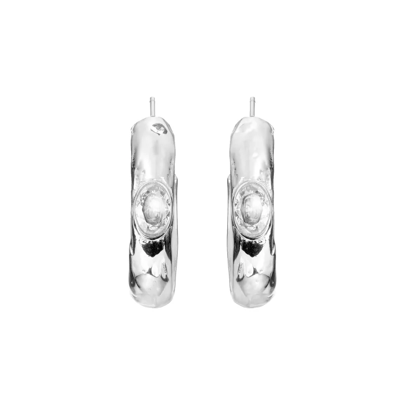 Hoop with stone sold by Jane Koenig