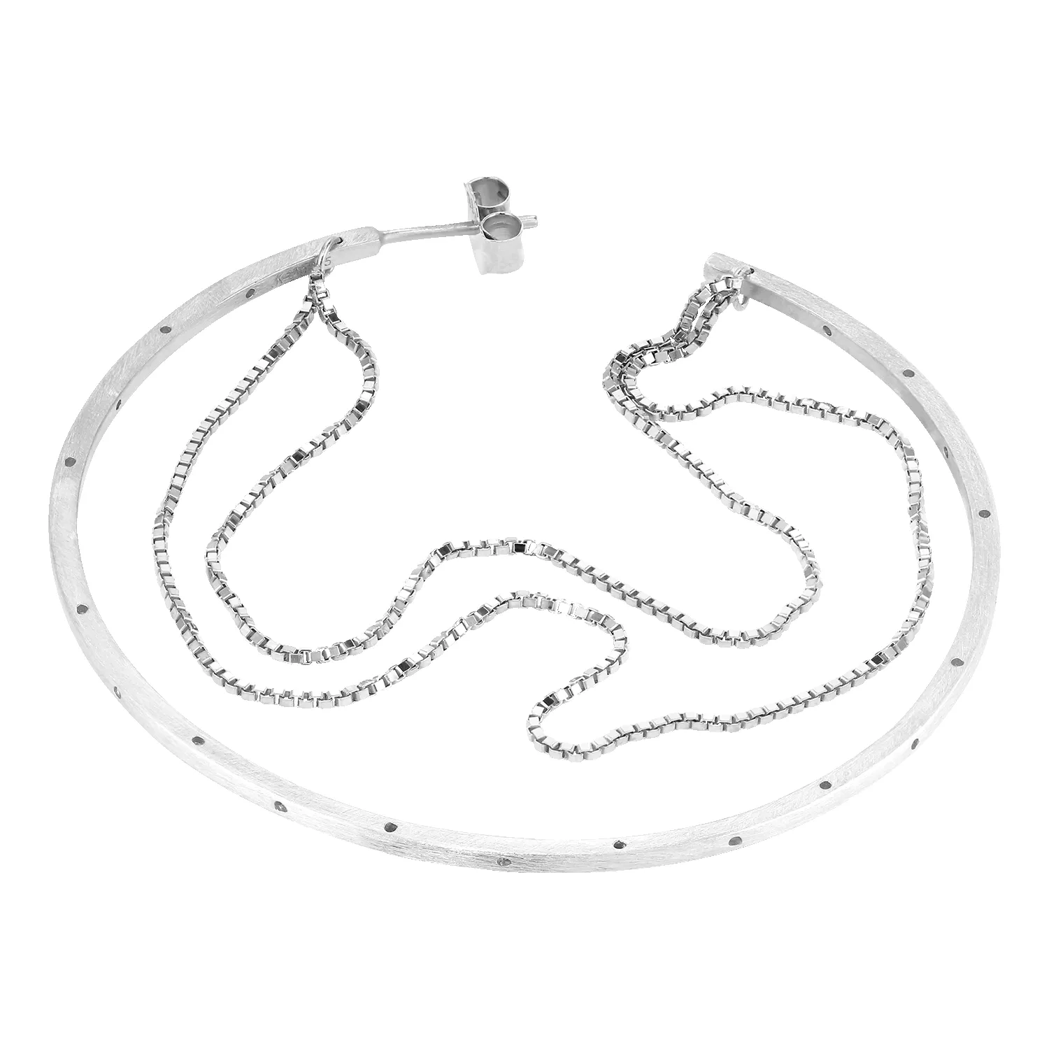 Big Orbis Chain Hoop sold by Jane Koenig product image thumbnail 4